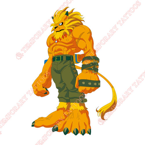 Digital Monsters Customize Temporary Tattoos Stickers NO.3531